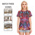 All-Over Print Women's Round Neck T-Shirt | 190GSM Cotton PB94B