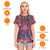 All-Over Print Women's Round Neck T-Shirt | 190GSM Cotton PB94B