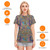 All-Over Print Women's Round Neck T-Shirt | 190GSM Cotton PB94F