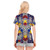 All-Over Print Women's Round Neck T-Shirt | 190GSM Cotton PB93Y