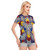 All-Over Print Women's Round Neck T-Shirt | 190GSM Cotton PB93Y