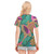 All-Over Print Women's Round Neck T-Shirt | 190GSM Cotton PB93N