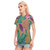 All-Over Print Women's Round Neck T-Shirt | 190GSM Cotton PB93N