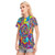 All-Over Print Women's Round Neck T-Shirt | 190GSM Cotton PB93R
