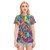 All-Over Print Women's Round Neck T-Shirt | 190GSM Cotton PB93R