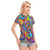 All-Over Print Women's Round Neck T-Shirt | 190GSM Cotton PB93R