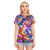 All-Over Print Women's Round Neck T-Shirt | 190GSM Cotton PB945