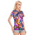 All-Over Print Women's Round Neck T-Shirt | 190GSM Cotton PB945