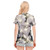 All-Over Print Women's Round Neck T-Shirt | 190GSM Cotton PB95L