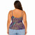 All-Over Print Women's Cami Peplum Top PBE76