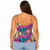 All-Over Print Women's Cami Peplum Top PBE7C