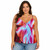 All-Over Print Women's Cami Peplum Top PBE7K
