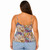 All-Over Print Women's Cami Peplum Top PBE9D