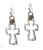 Earrings, Cross