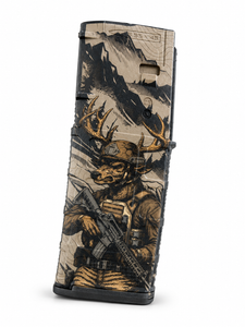 Custom Laser Engraved AR-15 PMAG – "Tactical Buck" Mountain Ops Deer Magazine (30-Round)