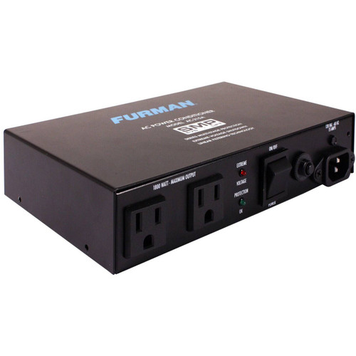 Furman AC-215A 10Amp Two Outlet Compact Power Conditioner Auto Resetting Voltage