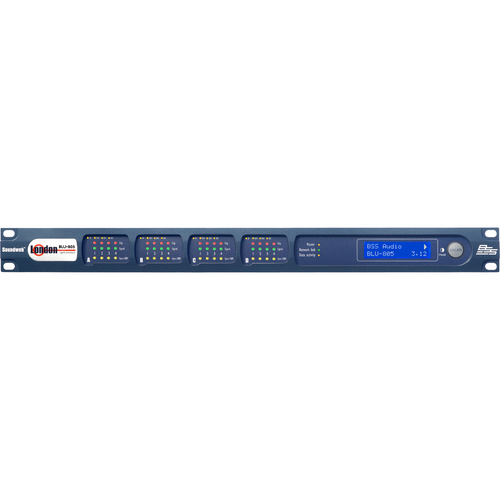 BSS BLU805 Network Signal Processor w/ BLU link and AVB for Digital Audio System