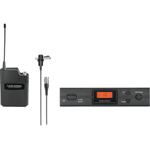 Audio-Technica ATW-2129BI 2000 Series Wireless Lavalier Microphone System