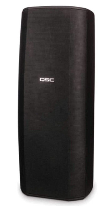 QSC AD-S282H-BK Dual Two Way 8 Inch  Surface Mount Loudspeaker 900 Watts