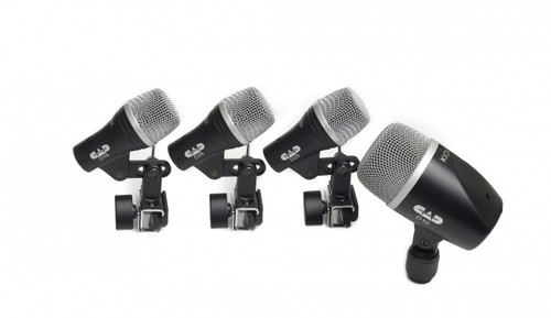 CAD Audio STAGE4 4 Piece Drum Microphone Pack Two D29 One D19 One D10