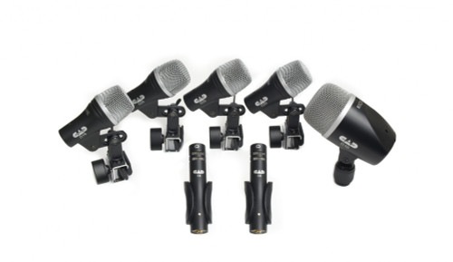 CAD Audio STAGE7 7 Piece Kick Drum Microphone Pack D29 C9 D19 and D10