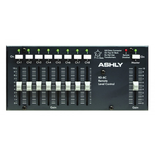Ashly RD-8C 8 Ch Remote Level Controllers for VCM-88C Protea 24.24M