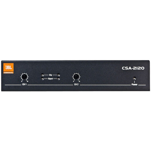 JBL NCSA2120Z-U-US 2 Channel Audio Power Amplifier 2x120 Watts