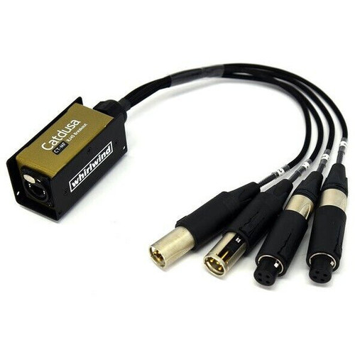 Whirlwind Catdusa CT-MF Ethercon RJ45 Mini Audio Snake to 2XRF & 2XLRM