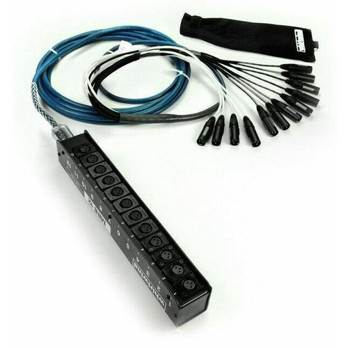 Whirlwind MS12MNR075 MINI 12 channel Low Profile Drop Snake 75ft XLR Audio Snake