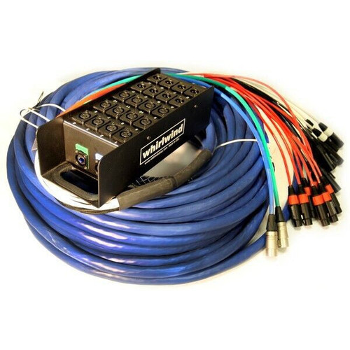 Whirlwind MD-20-2-C6 200 ft Medusa Data Snake 20 XLR ,2 CAT6 Neutrik Ethercon