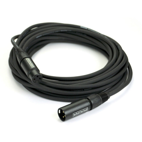 Whirlwind MK420 Handmade 20 ft XLR Microphone Cable cord Gold Connectors USA