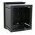 Middle Atlantic DWR-12-22PD Pivoting Data Wall Rack with Plexi Glass Door