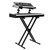 On Stage KS7292 Double X Style Ergo Lok Keyboard Stand with Second Tier Arm