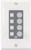 Symetrix ARC-SW4EWHITE Modular Remote Control Wall Panel for Audio Interface