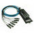 Whirlwind MS6MNR015 MINI 6 Channel Low Profile Drop Snake 15ft XLR Made USA