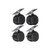Middle Atlantic RKW Wheel Kit for RK and BRK Series Racks with 2 Locking Wheels