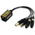 Whirlwind Catdusa CT-MF Ethercon RJ45 Mini Audio Snake to 2XRF & 2XLRM