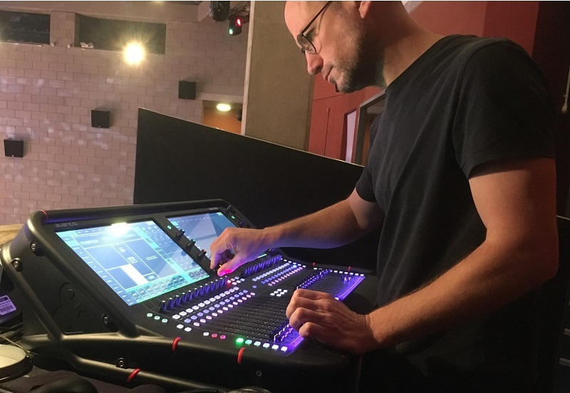Allen & Heath pro audio mixers deliver high-quality sound for live and studio setups.