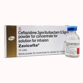 Ceftazidime 2gm/Avibactam 0.5g Sol for Injection Zavicefta Injection