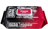 ULTRAGRIME LIFE Power Scrub XXL+ Clothwipes 80 Wipes