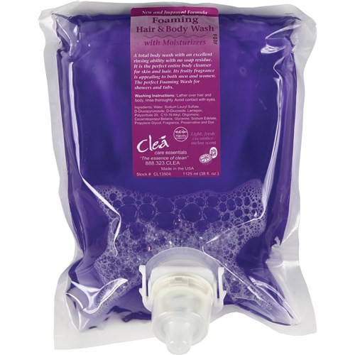 CLEÁ Hair & Body Foam Soap 1125ml (4)