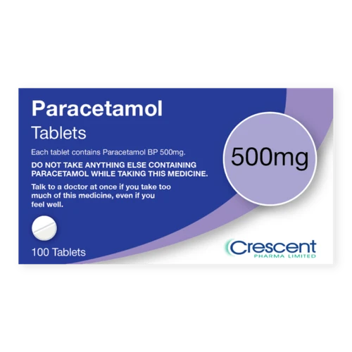 CRESENT Paracetamol 500mg Caplets