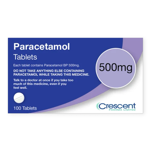CRESENT Paracetamol 500mg Caplets
