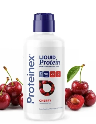 PROTEINEX 18g Liquid Cherry 30oz Bottle