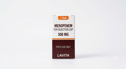 LAVITA Meropenem 500 mg dry vial