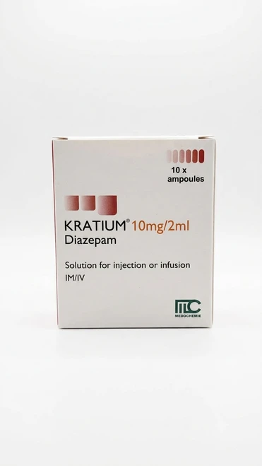 KRATIUM Diazepam 10mg/2ml IM/IV Inj   CONTROLLED