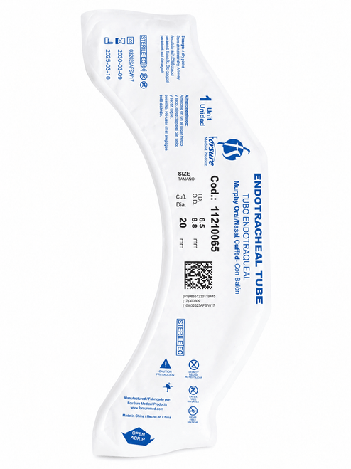 FORSURE Endotracheal Tube Cuffed Sterile 6.5mm
