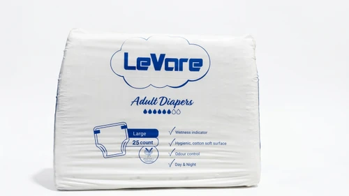 LEVARE Adult Diapers Large 45"-58" 25's