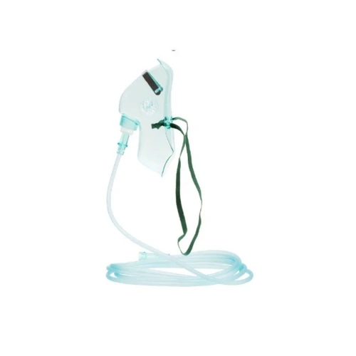 FORSURE Oxygen Mask with 7FT Tubing High Concentration Elongated Adult (Re-breather)