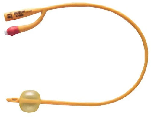 FORSURE Foley Urinary Balloon Catheter Silicone Coated Latex 2-Way 8FR